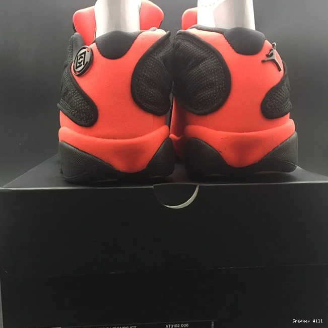 Retro 13 1175 CLOT SmartChoice Low AT3102-006 Red Black Jordan 0623